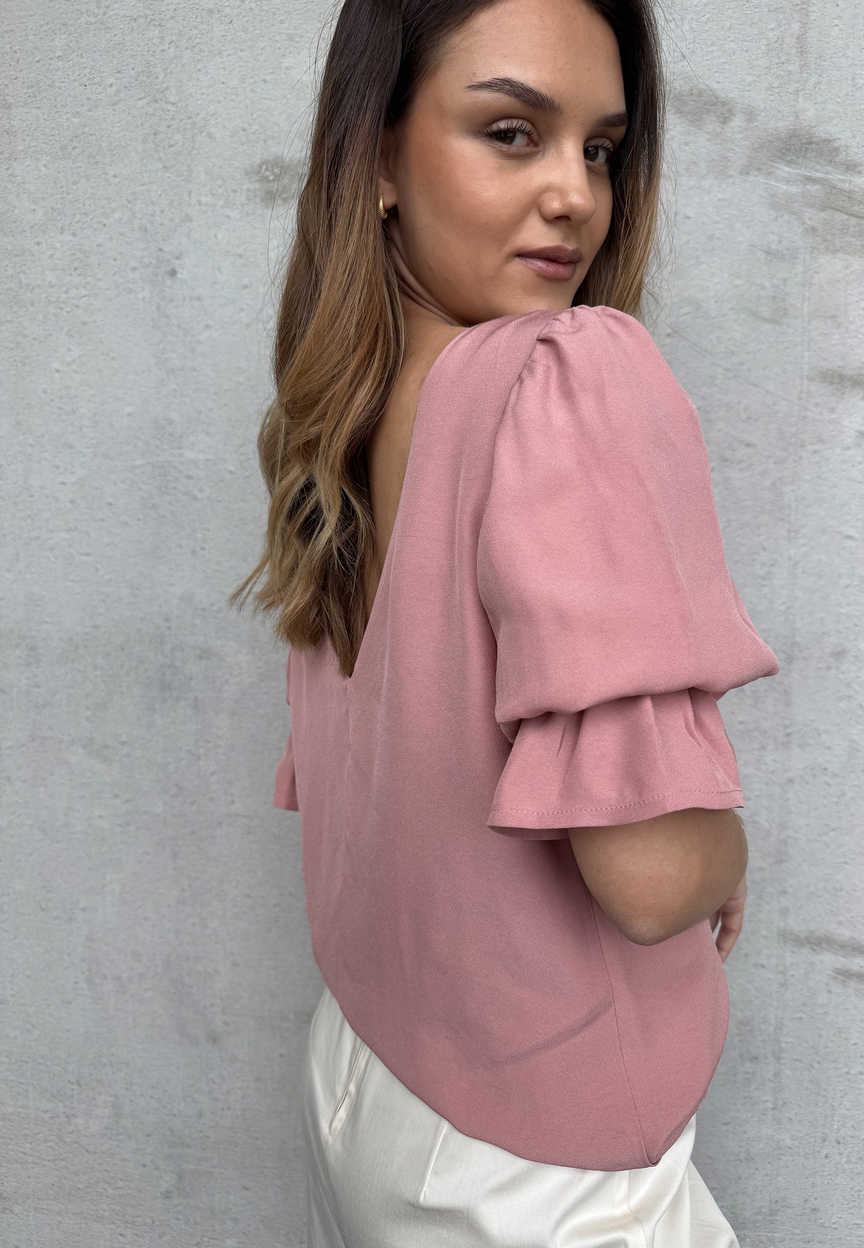 TOP 'DAHLIA' SOFT PINK