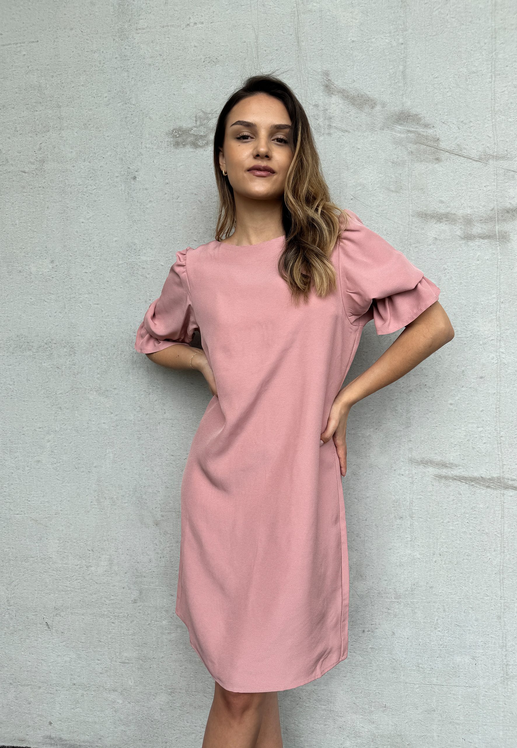 KLEID 'MELISSA' SOFT PINK
